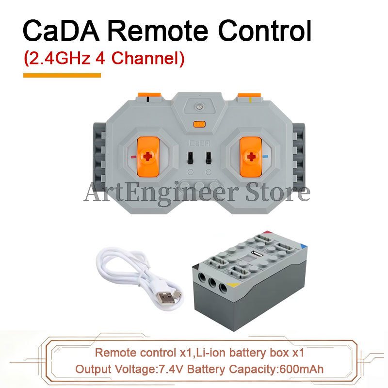 CaDA Güç Fonksiyonları M/L/Ser - Renewable Energy Lego incelemesi ve fiyatı
